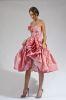 Rochie Lucia, bust corset, inchidere cu fermoar, jupa tulle, tafta