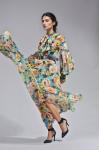 Rochie Luana maxi, floral