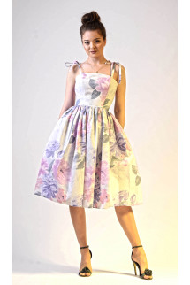 Rochie Dalma cu bretele, personalizata